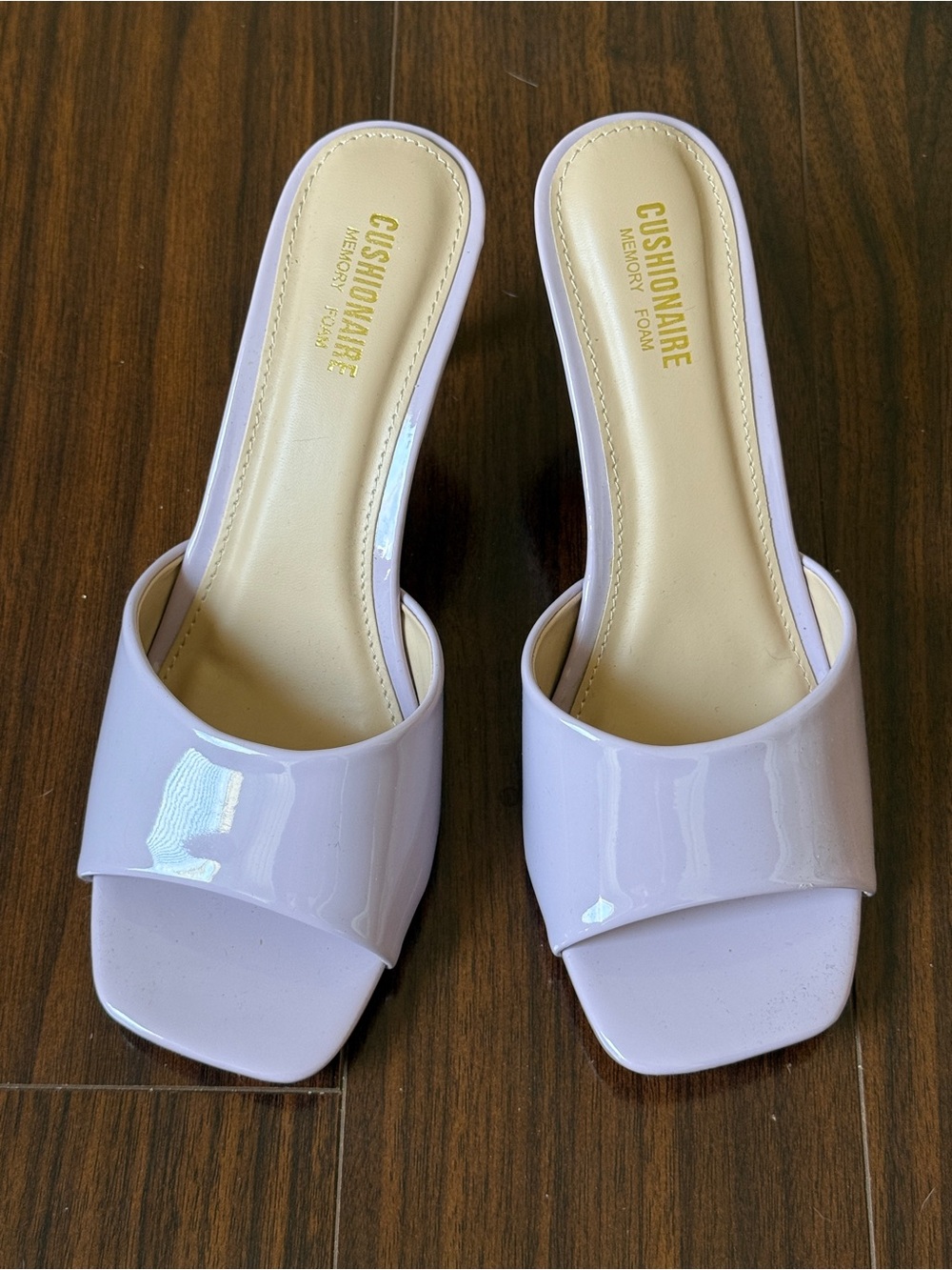 Cushionaire Women's size 7 Lilac Slide Heel for Women - Picture 4 of 6